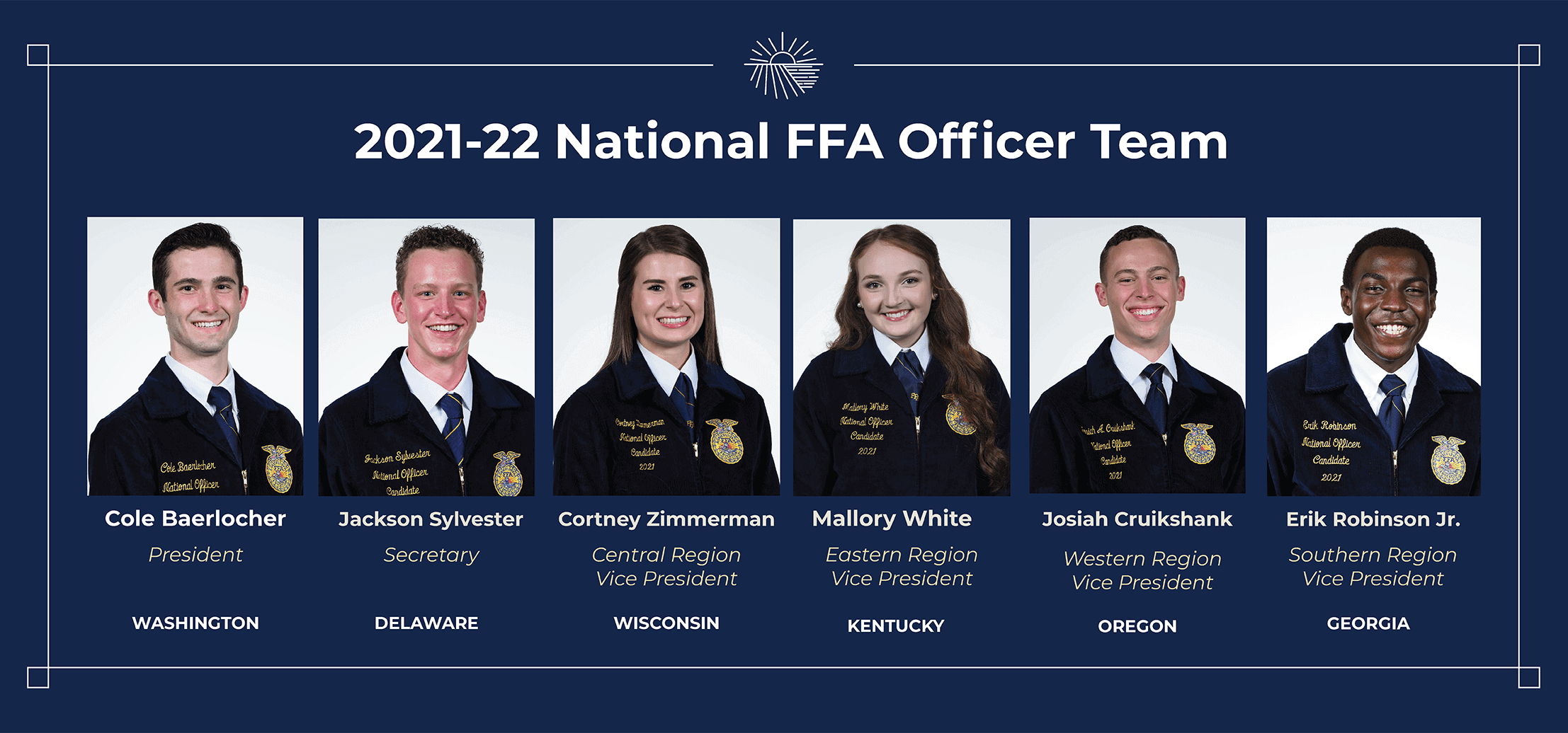 Get to Know the 2021-22 National Officers - National FFA Organization